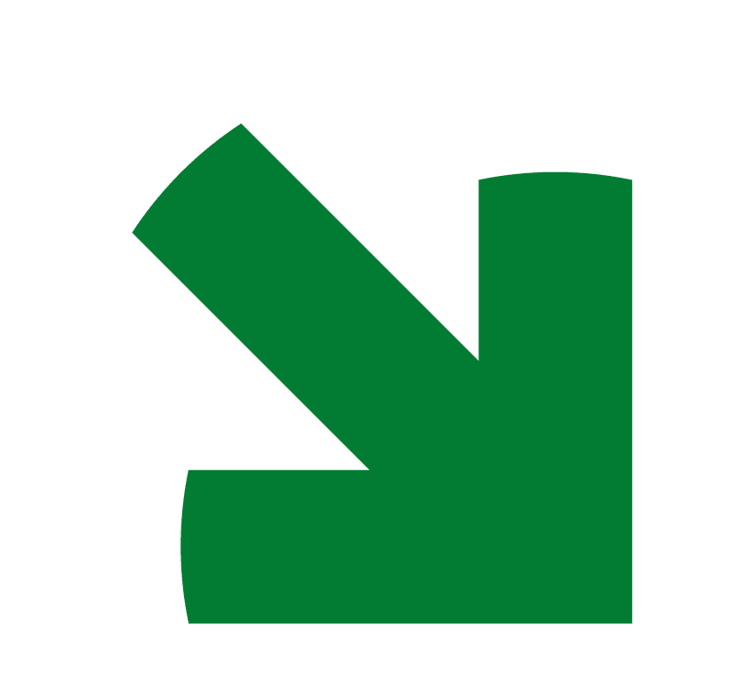Pijl groen Pijl groen