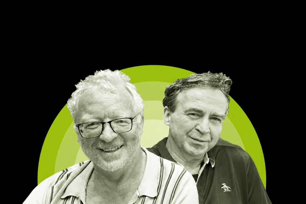 portret Erci vd Beukel en Michiel Wentholt